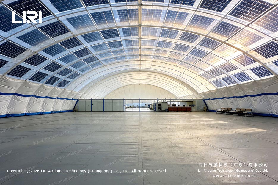 光伏气膜内景图